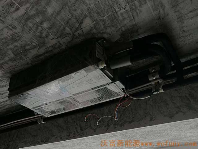 青島科技大學(xué)科翠苑大平層公寓新風(fēng)系統(tǒng)施工——多聯(lián)機(jī)中央空調(diào)風(fēng)機(jī)盤(pán)管